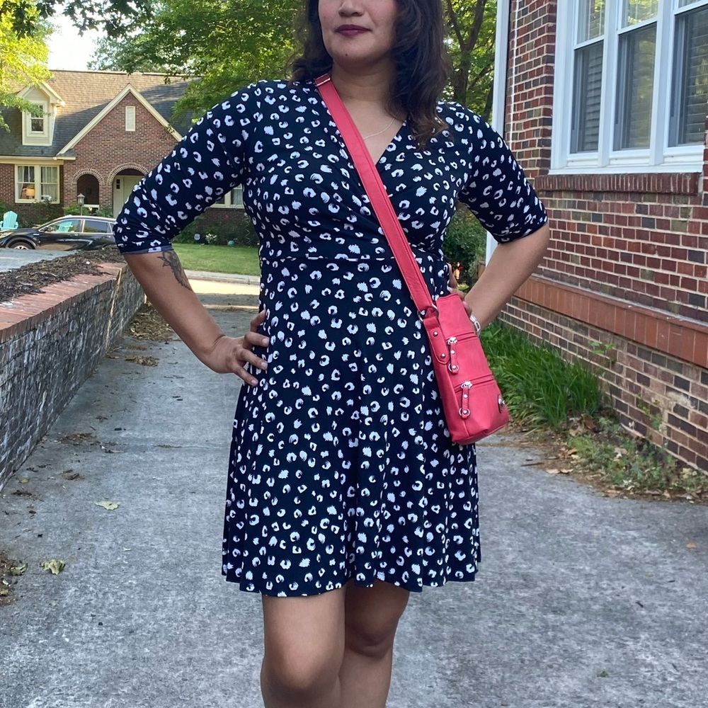 Hail3y :23 black and white dress - Picture 2 of 5